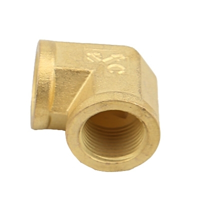 Brass fitting  ข้อต่อทองเหลือง-งอ เกลียวใน/ใน