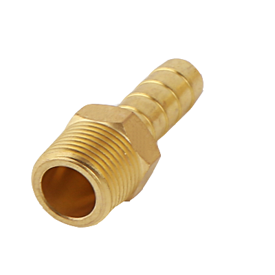 Brass fitting ข้อต่อทองเหลืองหางปลาไหล-เกลียวนอก